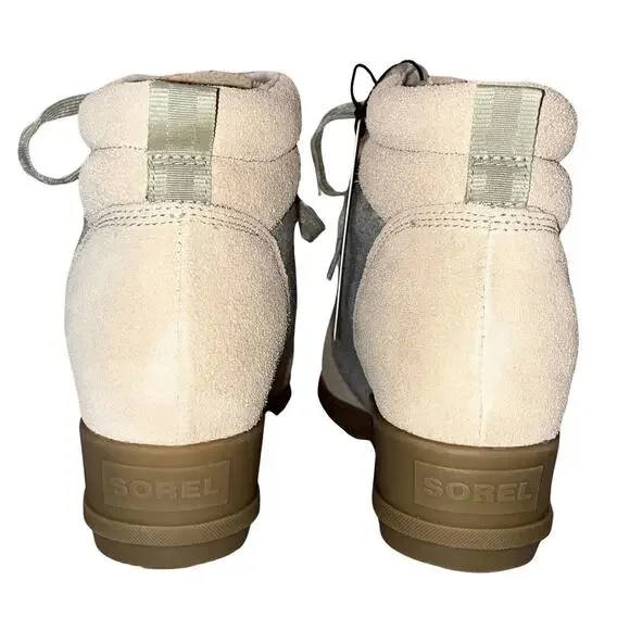 NEW Sorel Women's Evie Ankle Lace Boot Size 11 - Ceramic Natural Waterproof NIB - Picture 6 of 12